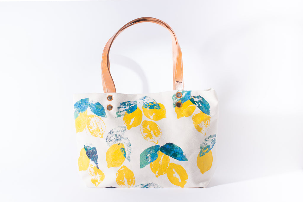 レモン Totebag（L） – Miko-BAG